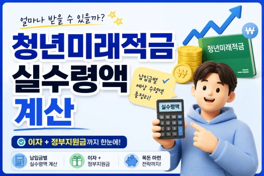청년미래적금 실수령액 계산